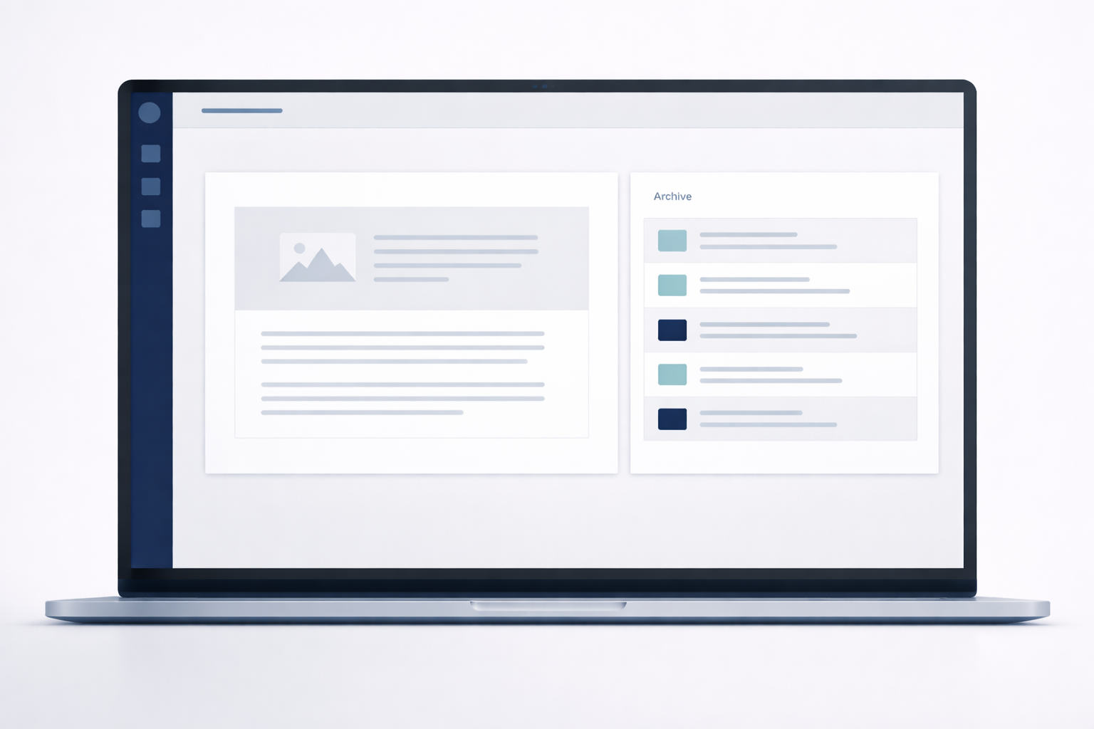 Daily Engagement Platform showing member content feed and archive