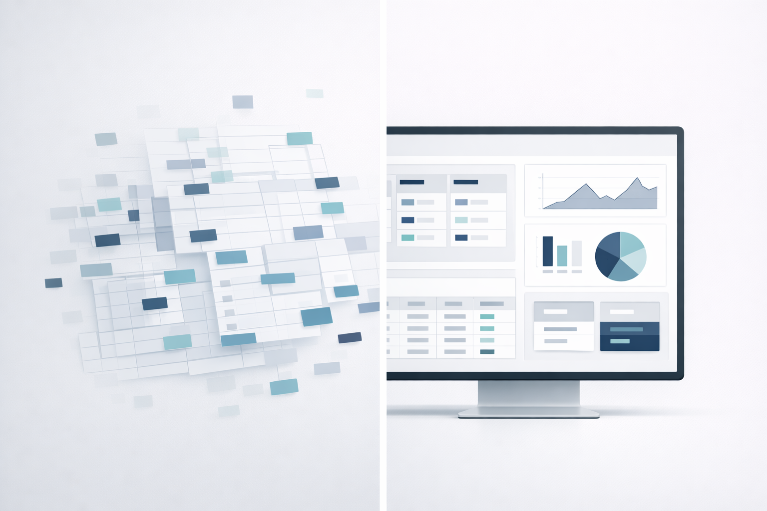 Transition from spreadsheets to custom web application